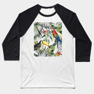 TROPICAL JUNGLE B Baseball T-Shirt